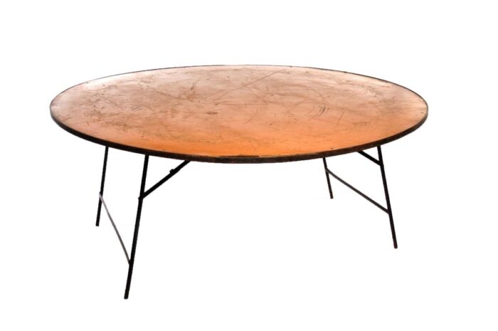 1.8m Round Trestle Table