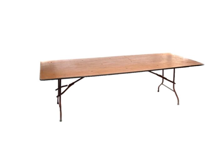 2.4m Shutter Board Trestle Table