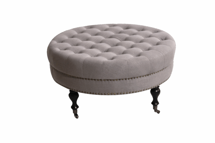 Round Ottoman
