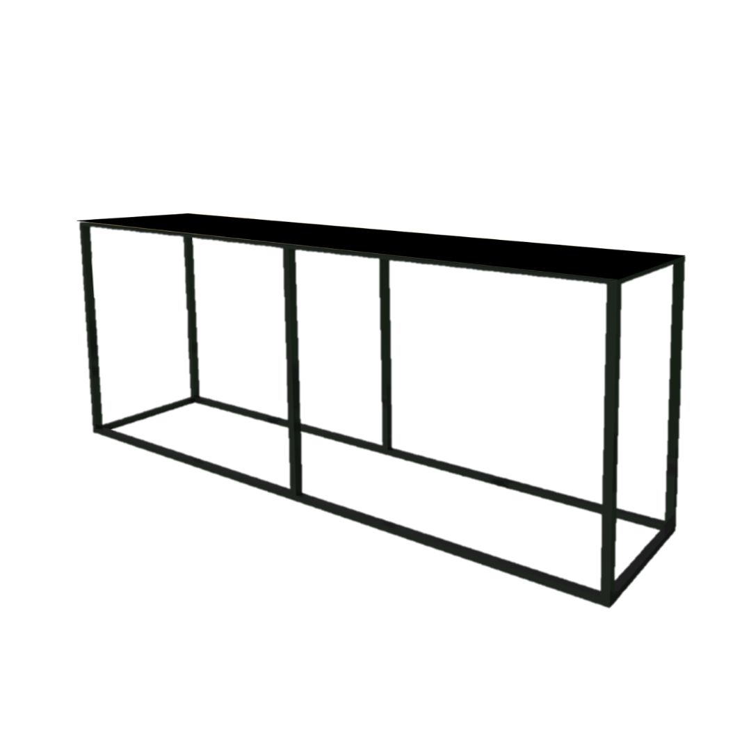 Steel Conversation Table