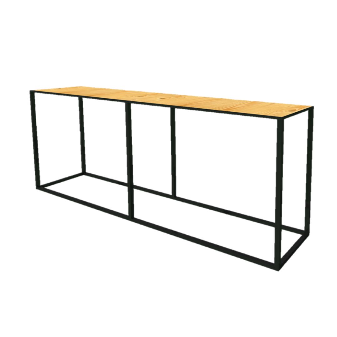 Steel Conversation Table - Image 2