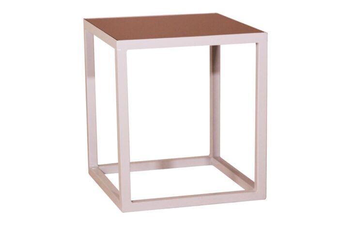 Steel Square Side Table - Image 3