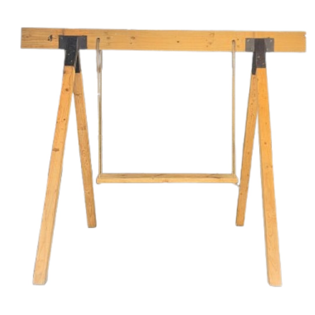 FREESTANDING WOODEN SWING - Image 2