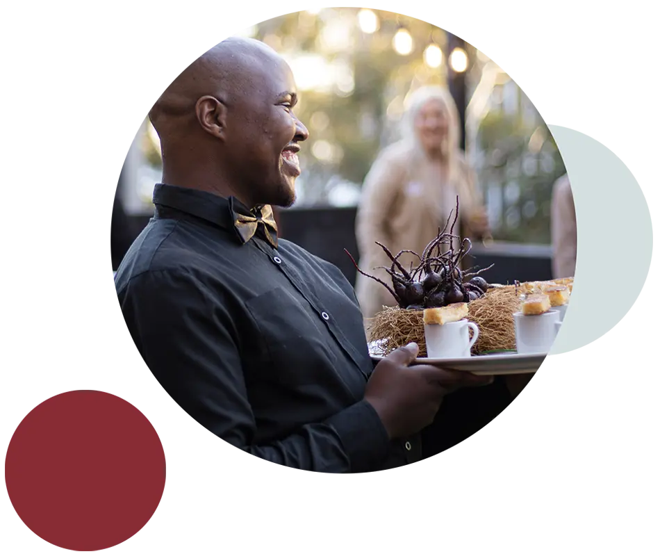 Waitstaff & Setup Crew (exclusive to Cape Town)